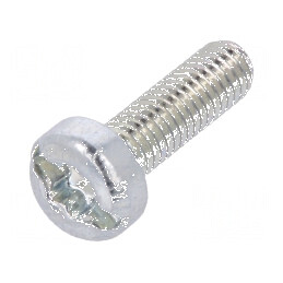 Şurub M3x10 Cap Rotund Crestat Torx TX10 Oţel | Electronic-mag.ro | Componente Electronice