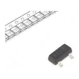 Diodă SMD 85V 0,16A 3us SOT23 Ufmax 1,1V | Electronic-mag.ro | Componente Electronice