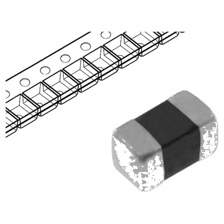 Ferită talon SMD 100MHz 600Ω 0,3A 0402 R: 0,7Ω | Electronic-mag.ro | Componente Electronice