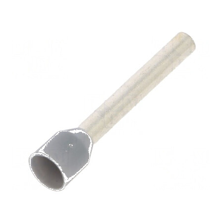 Vârf tub de capăt izolată cupru 2,5mm² 18mm cositorit gri | Electronic-mag.ro | Componente Electronice