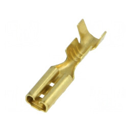 Terminal plat 2,8mm mamă 0,5÷1,25mm² crimpat pe cablu | Electronic-mag.ro | Componente Electronice