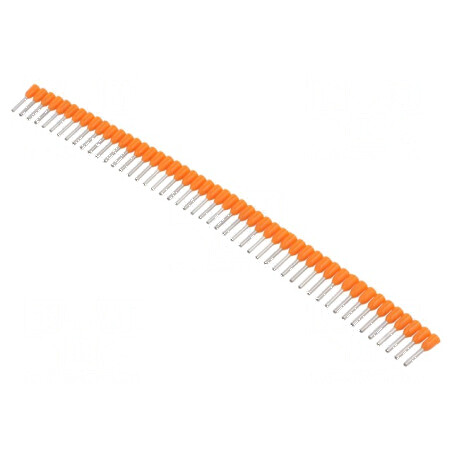 Vârf tub capăt izolată cupru 0,5mm² 8mm cositorit crimpat | Electronic-mag.ro | Componente Electronice