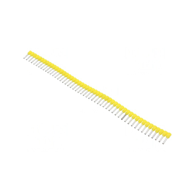 Vârf tub capăt izolată cupru 1mm² 8mm cositorit crimpat | Electronic-mag.ro | Componente Electronice
