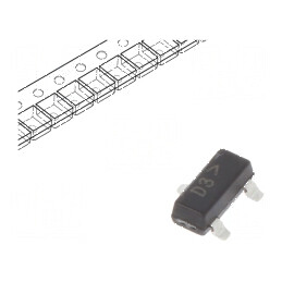 Tranzistor NPN bipolar 32V 0,1A SOT23 | Electronic-mag.ro | Componente Electronice