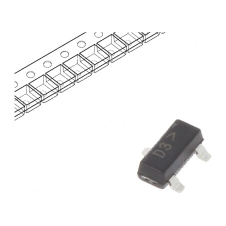 Tranzistor NPN bipolar 32V 0,1A SOT23 | Electronic-mag.ro | Componente Electronice