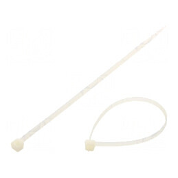 Colier de strângere poliamidă 220N 188mm x 4,8mm natural | Electronic-mag.ro | Componente Electronice