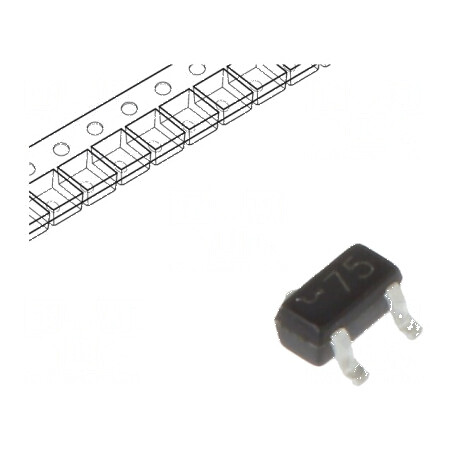 Diodă Schottky SMD 70V 70mA SOT523 5ns | Electronic-mag.ro | Componente Electronice