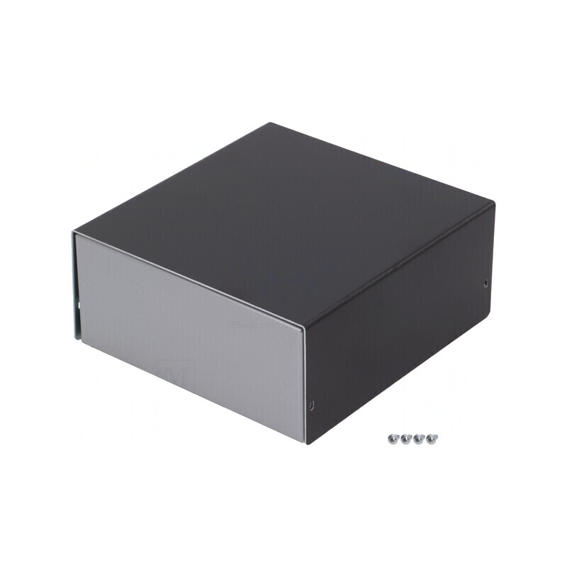 Carcasă aluminiu argint 153x160x69mm | Electronic-mag.ro | Componente Electronice