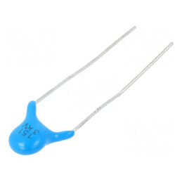 Condensator ceramic 150pF 3kV Y5P ±10% THT 7,5mm | Electronic-mag.ro | Componente Electronice