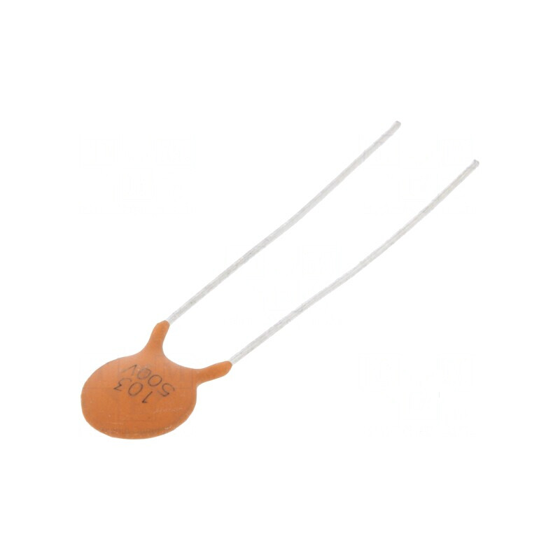 Condensator ceramic 10nF 500V Y5V THT 5mm | Electronic-mag.ro | Componente Electronice