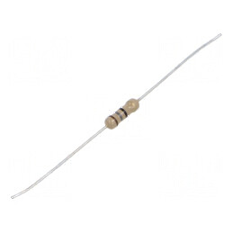 Rezistor carbon THT 18Ω 500mW ±5% Ø3x9mm axial | Electronic-mag.ro | Componente Electronice