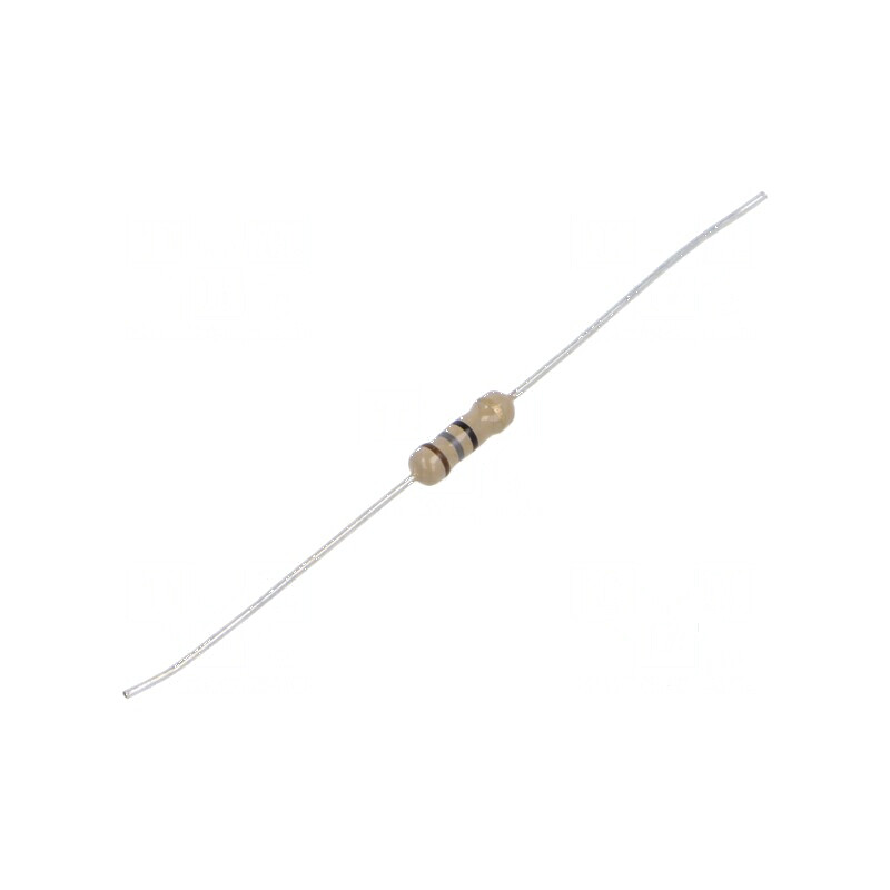 Rezistor carbon THT 18Ω 500mW ±5% Ø3x9mm axial | Electronic-mag.ro | Componente Electronice