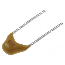 Condensator ceramic MLCC monolitic 100nF 50V Y5V THT | Electronic-mag.ro | Componente Electronice