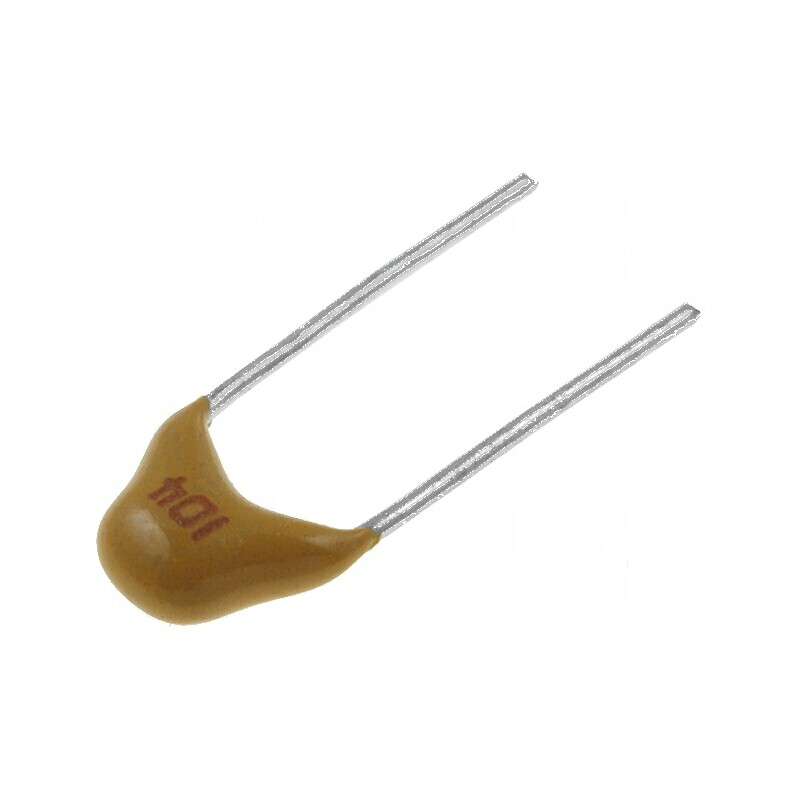Condensator ceramic MLCC monolitic 100nF 50V Y5V THT | Electronic-mag.ro | Componente Electronice