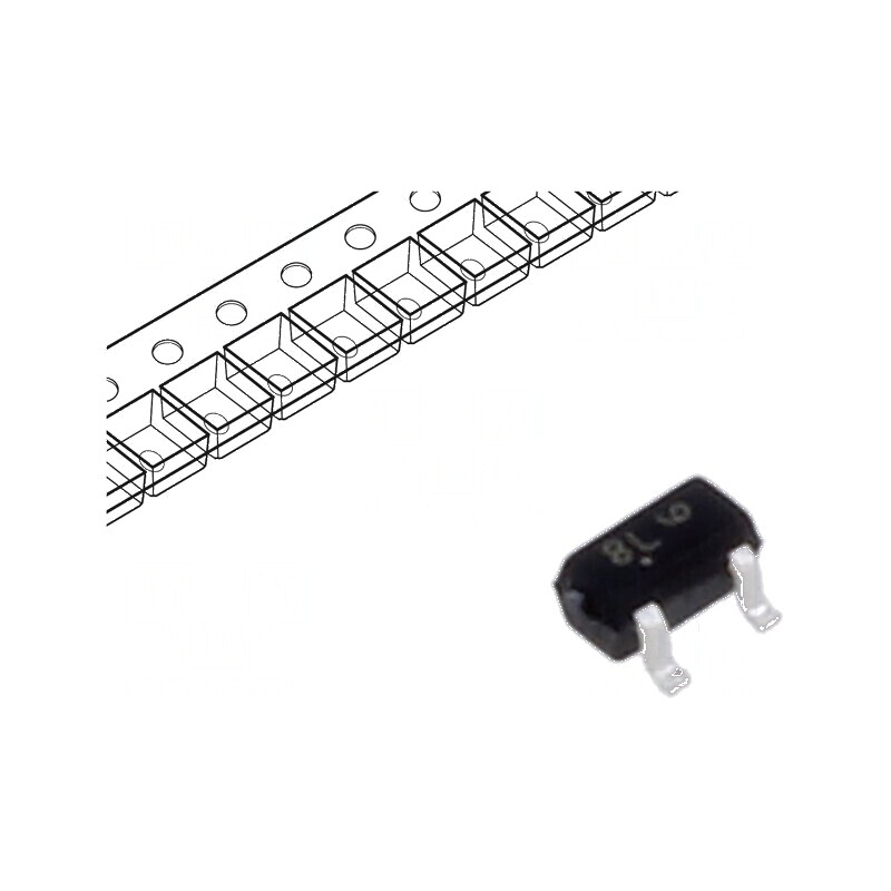 Tranzistor NPN bipolar BRT 50V 0,1A 0,2W SC75 R1 22kΩ | Electronic-mag.ro | Componente Electronice Tranzistor NPN bipolar BRT 50V 0,1A 0,2W SC75 R1 22kΩ | Electronic-mag.ro | Componente Electronice