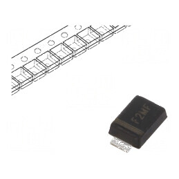 Diodă redresoare SMD 1kV 2A 500ns SMA flat Ufmax 1,3V | Electronic-mag.ro | Componente Electronice