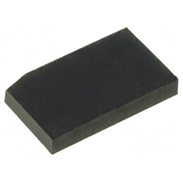 Picioruş autoadeziv negru 1,6mm x 9,9mm x 6mm | Electronic-mag.ro | Componente Electronice