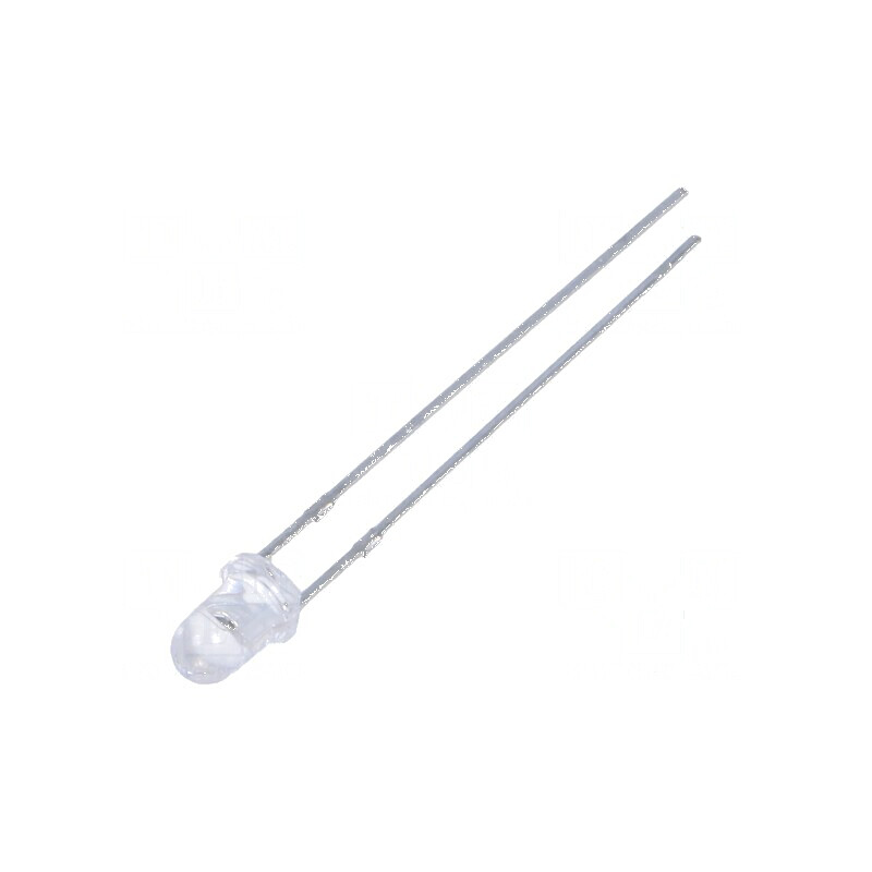 LED 3mm roșie 2000-3000mcd 30° convex | Electronic-mag.ro | Componente Electronice