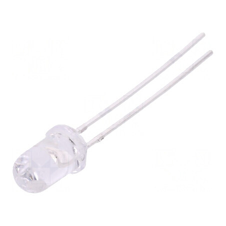 LED 5mm roșie 500-1000mcd 15° convex 1,8-2,4V | Electronic-mag.ro | Componente Electronice