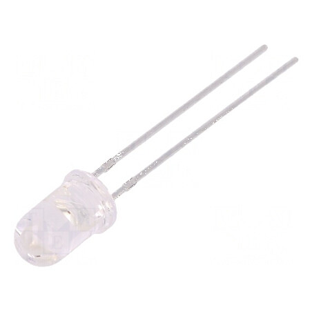 LED 5mm roșie convexă 250-400mcd 15° | Electronic-mag.ro | Componente Electronice