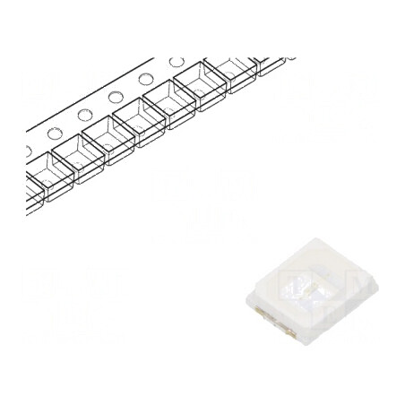 LED SMD 2835 Albastru 700-1000mcd 3,5x2,8x0,8mm | Electronic-mag.ro | Componente Electronice