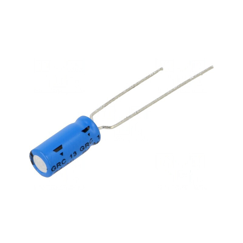 Condensator electrolitic THT 1uF 63VDC 2mm ±20% 2000h | Electronic-mag.ro | Componente Electronice Condensator electrolitic THT 1uF 63VDC 2mm ±20% 2000h | Electronic-mag.ro | Componente Electronice