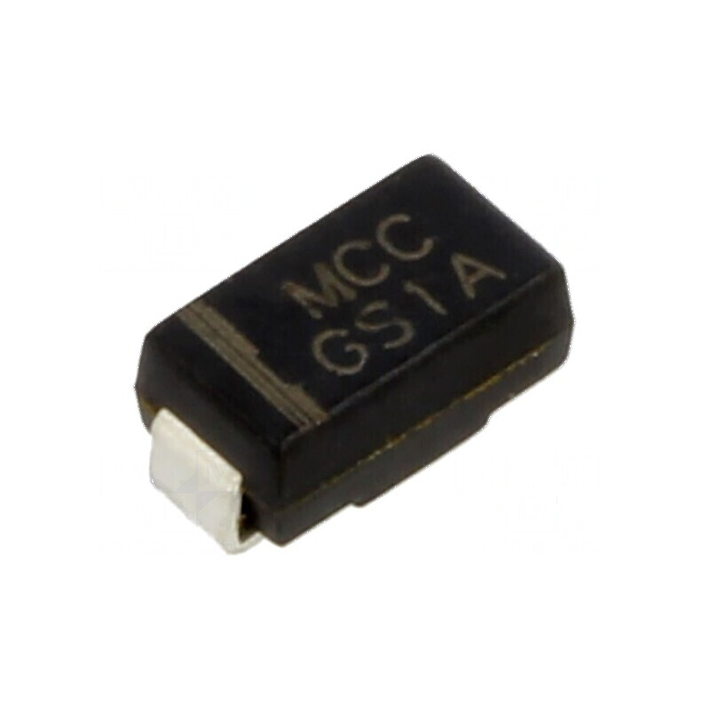 Diodă redresoare SMD 50V 1A DO214AC SMA 1V 50uA | Electronic-mag.ro | Componente Electronice