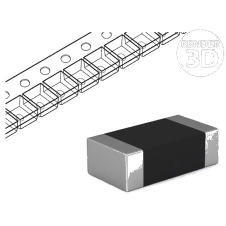 Inductor ferită SMD 1206 18uH 5mA 700mΩ Q35 1MHz | Electronic-mag.ro | Componente Electronice