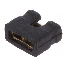 Conector şiruri pini jumper mamă deschis 2mm 1x2 negru | Electronic-mag.ro | Componente Electronice