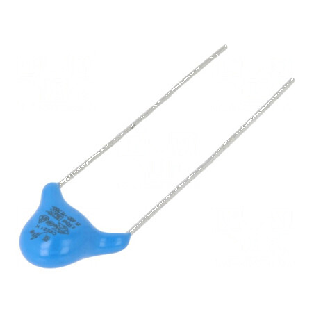 Condensator ceramic Y2 220pF 300VAC Y5P ±10% 7,5mm | Electronic-mag.ro | Componente Electronice