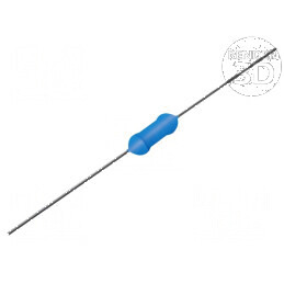 Rezistor metal film THT 2kΩ 1W ±1% Ø3,5x10mm 50ppm/°C axial | Electronic-mag.ro | Componente Electronice