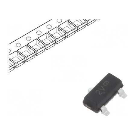 Tranzistor PNP Darlington 30V 0,5A SOT23 | Electronic-mag.ro | Componente Electronice