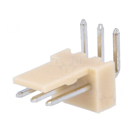 Conector cablu-placă soclu tată NS25 2,54mm PIN 3 THT 250V | Electronic-mag.ro | Componente Electronice