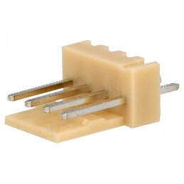 Conector cablu-placă soclu tată NS25 2,54mm 4 PIN THT 250V | Electronic-mag.ro | Componente Electronice