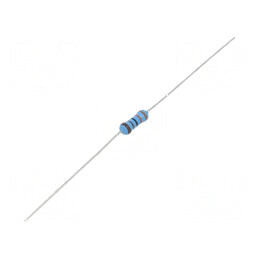 Rezistor thin film THT 3,3kΩ 600mW ±1% Ø2,5x6,5mm 50ppm/°C | Electronic-mag.ro | Componente Electronice