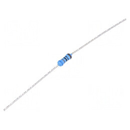 Rezistor thin film THT 680Ω 600mW ±1% Ø2,5x6,5mm 50ppm/°C | Electronic-mag.ro | Componente Electronice