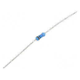 Rezistor thin film THT 976Ω 600mW ±1% Ø2,5x6,5mm 50ppm/°C | Electronic-mag.ro | Componente Electronice