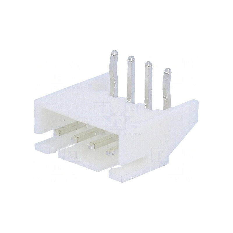 Conector cablu-placă soclu tată A2501 2,5mm 4 PIN THT 250V | Electronic-mag.ro | Componente Electronice