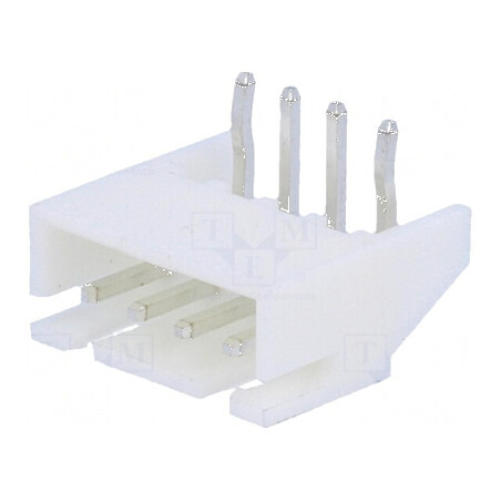 Conector cablu-placă soclu tată A2501 2,5mm 4 PIN THT 250V | Electronic-mag.ro | Componente Electronice