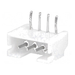 Conector cablu-placă soclu tată PIN 4 Pas 2mm THT 1A 100V | Electronic-mag.ro | Componente Electronice