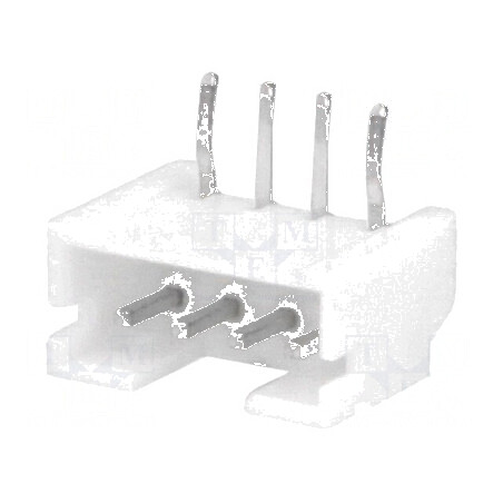 Conector cablu-placă soclu tată PIN 4 Pas 2mm THT 1A 100V | Electronic-mag.ro | Componente Electronice