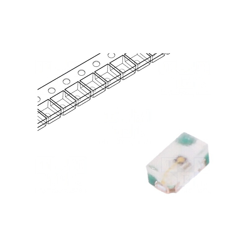 LED SMD 0402 Roșie 140° 48mW | Electronic-mag.ro | Componente Electronice