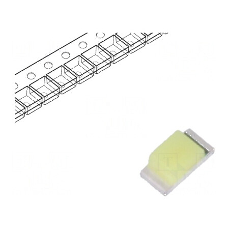 LED SMD 0603 Alb Rece 600-1100mcd 140° 20mA 2.8-3.7V | Electronic-mag.ro | Componente Electronice
