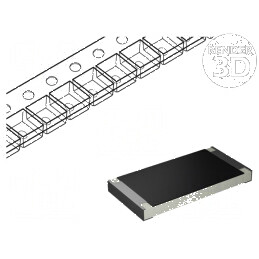 Rezistor SMD 2512 4,3kΩ 1W ±1% thick film -55÷155°C | Electronic-mag.ro | Componente Electronice