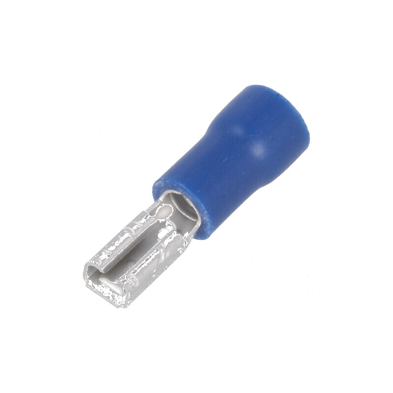 Terminal plat 2,8mm mamă 1,5-2,5mm² pentru cablu crimpat | Electronic-mag.ro | Componente Electronice