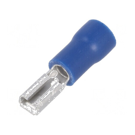 Terminal plat 2,8mm mamă 1,5-2,5mm² pentru cablu crimpat | Electronic-mag.ro | Componente Electronice
