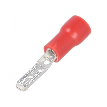 Terminal plat 2,8mm 0,8mm tată pentru cablu 0,5÷1mm2 crimpat | Electronic-mag.ro | Componente Electronice