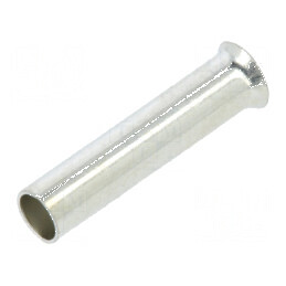 Vârf tub de capăt neizolat cupru 2,5mm2 12mm cositorit | Electronic-mag.ro | Componente Electronice