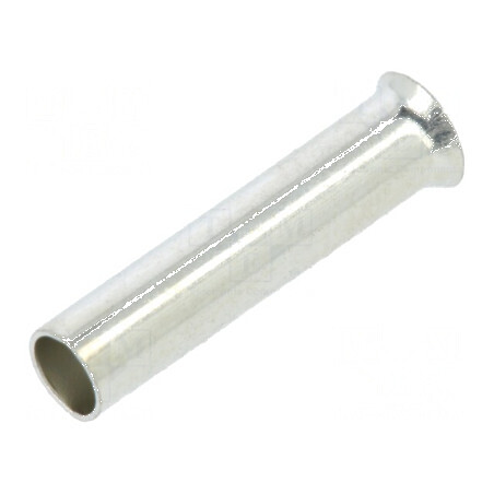 Vârf tub de capăt neizolat cupru 2,5mm2 12mm cositorit | Electronic-mag.ro | Componente Electronice