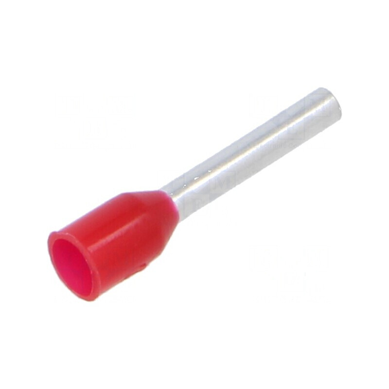 Vârf tub de capăt izolată cupru 1mm2 10mm cositorit crimpat | Electronic-mag.ro | Componente Electronice Vârf tub de capăt izolată cupru 1mm2 10mm cositorit crimpat | Electronic-mag.ro | Componente Electronice